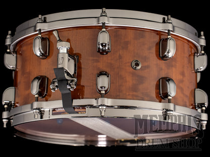Tama 14x6.5 Starclassic Bubinga Snare Drum - Figured African Cherry Gloss