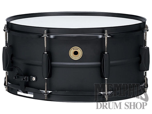 Tama 14x6.5 Metalworks Steel Snare Drum - Matte Black