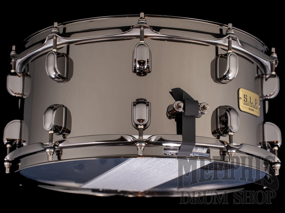Tama 14x6.5 S.L.P. Black Brass Snare Drum (LBR1465) – Memphis Drum