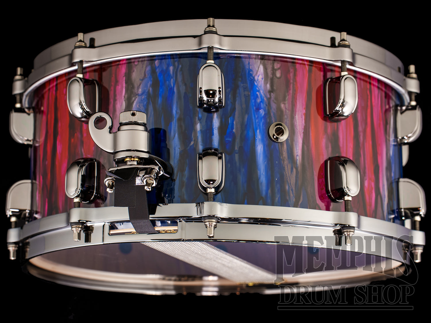 Tama 14x6.5 Starclassic Walnut/Birch Snare Drum - Crimson Sapphire