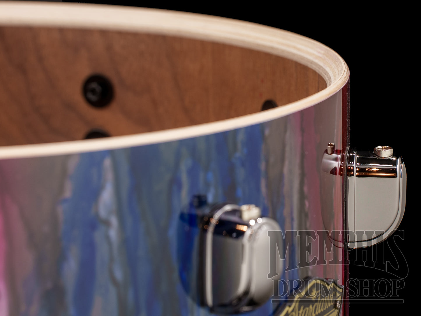 Tama 14x6.5 Starclassic Walnut/Birch Snare Drum - Crimson Sapphire Cascade