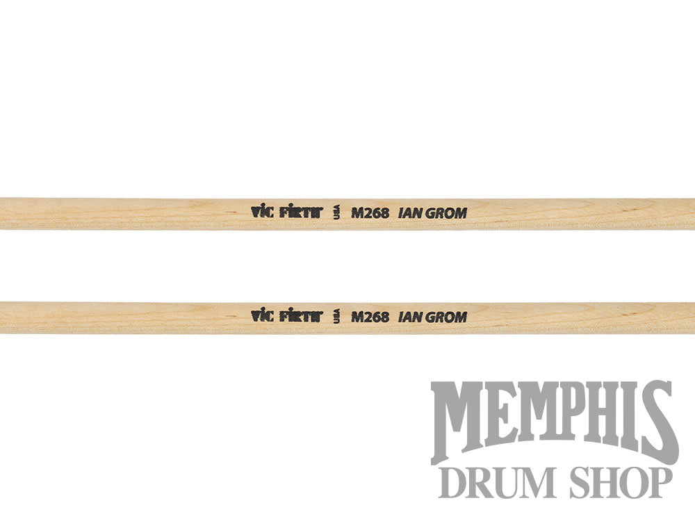 Vic Firth Corpsmaster Ian Grom Signature Keyboard Mallets - Very Hard, 1.25" Rubber