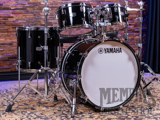 Yamaha Absolute Hybrid Maple Drum Set 22/10/12/16 - Solid Black *22x14*