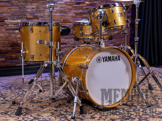 Yamaha Absolute Hybrid Maple Drum Set 18/12/14 - Gold Champagne Sparkle