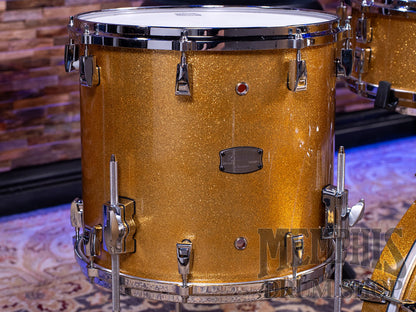 Yamaha Absolute Hybrid Maple Drum Set 18/12/14 - Gold Champagne Sparkle