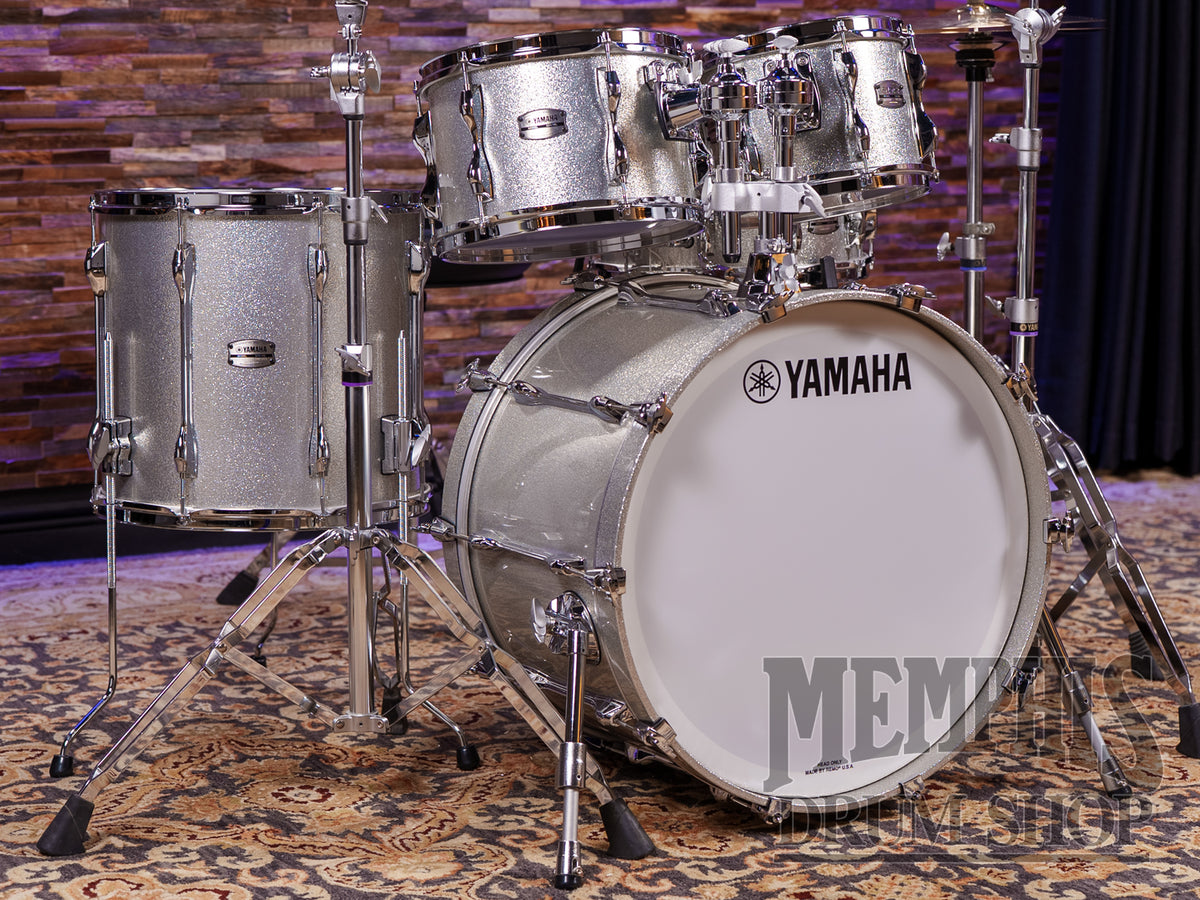 Yamaha Recording Custom Birch Drum Set 22/10/12/16 - Silver Sparkle