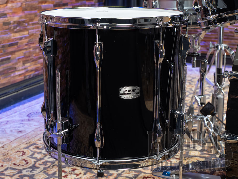 Yamaha Recording Custom Birch Drum Set 22/10/12/16 - Solid Black *22x14*