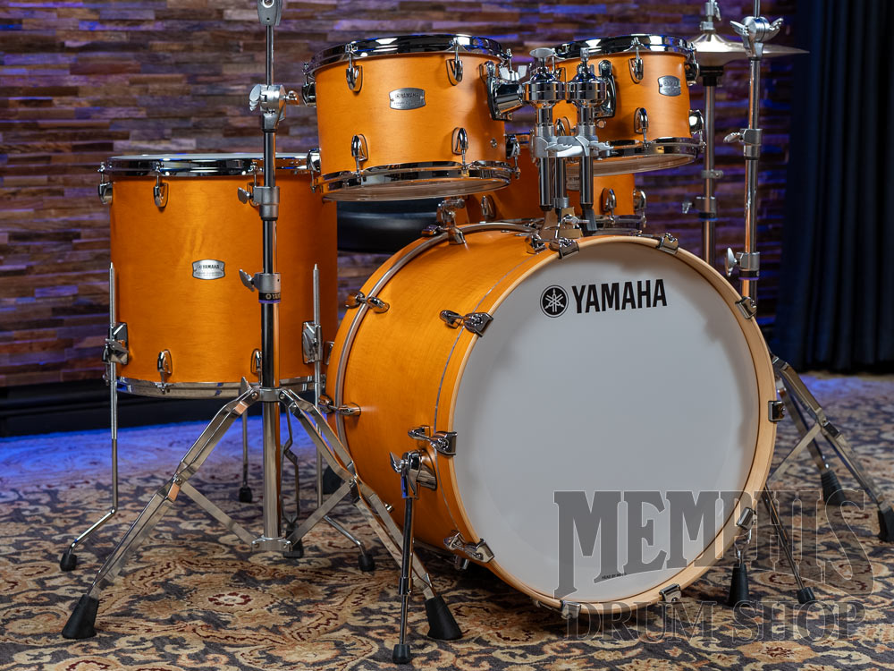 Yamaha Tour Custom Maple Drum Set 22/10/12/16 - Caramel Satin