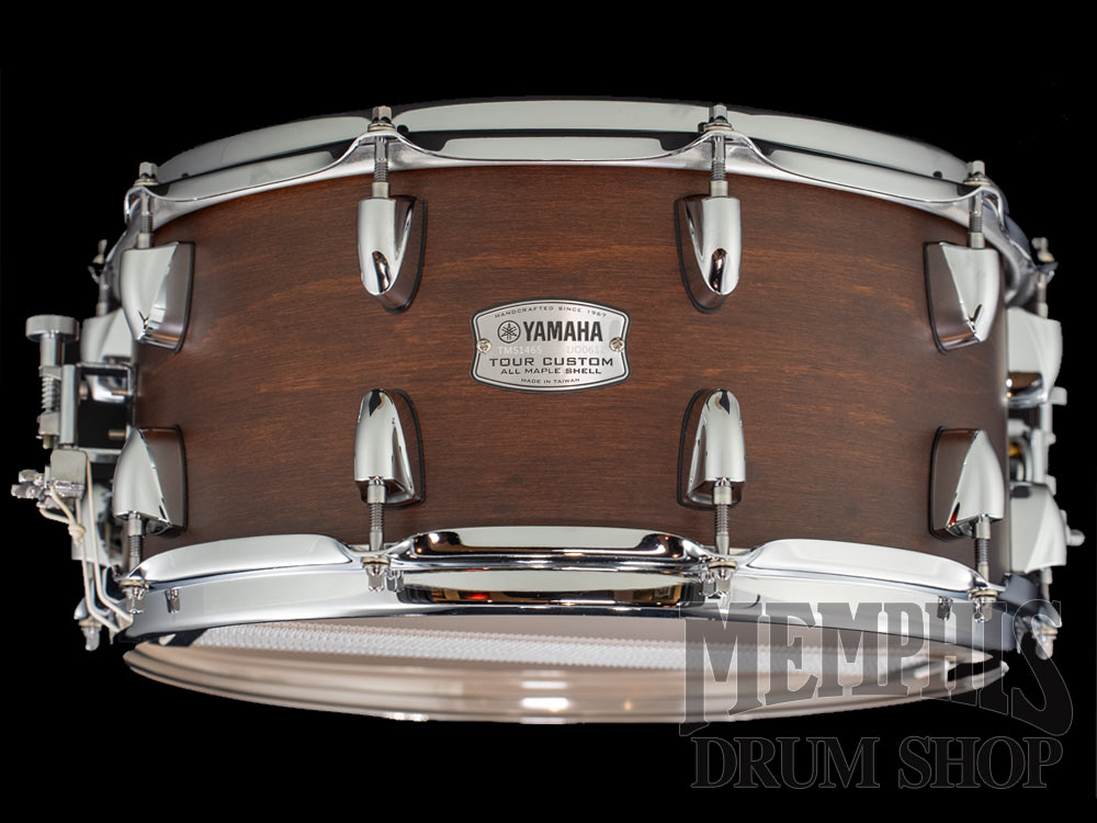Yamaha 14x6.5 Tour Custom Snare Drum - Chocolate Satin