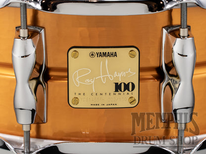 Yamaha 14x5.5 Roy Haynes Signature Hand Hammered Copper Snare Drum - Centennial Limited Edition