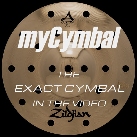 Zildjian 10" A Custom EFX Splash Cymbal 253g