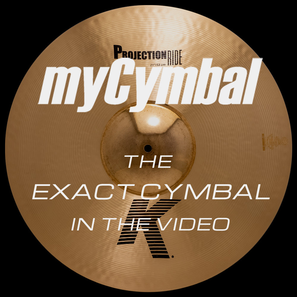 Zildjian 21" K Projection Ride Cymbal 2710g
