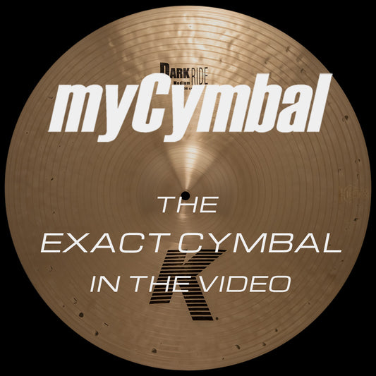 Zildjian 22" K Dark Medium Ride Cymbal 2828g