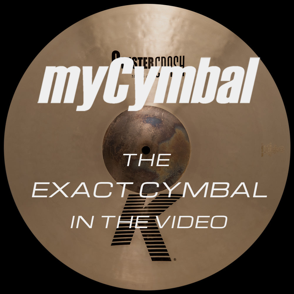 Zildjian 18" K Cluster Crash Cymbal 1294g