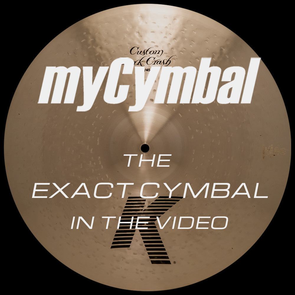Zildjian 18" K Custom Dark Crash Cymbal 1243g
