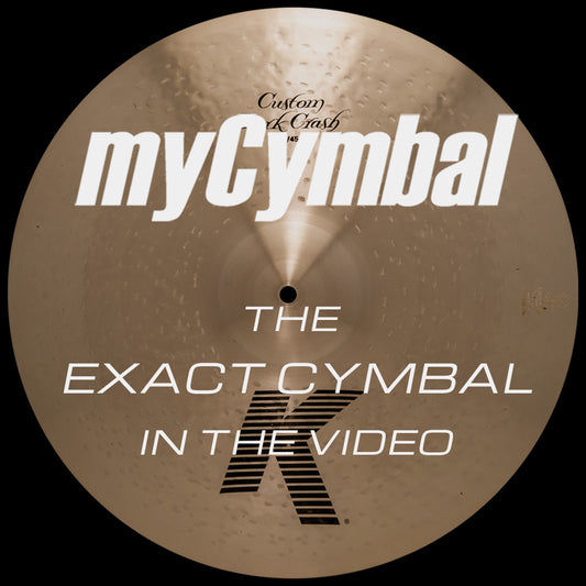 Zildjian 18" K Custom Dark Crash Cymbal 1289g