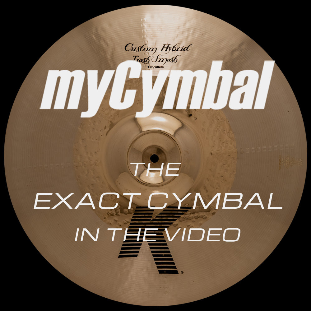 Zildjian 19" K Custom Hybrid Trash Smash Cymbal 1684g