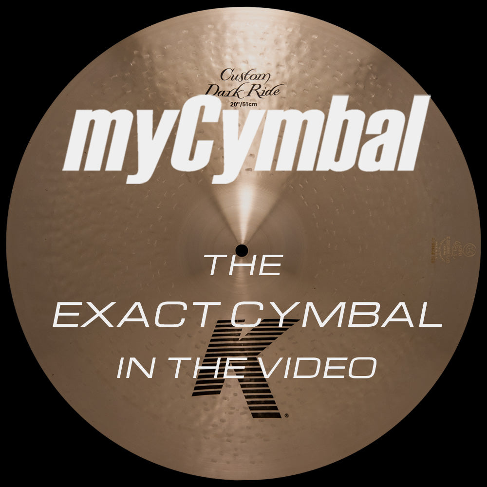 Zildjian 20" K Custom Dark Ride Cymbal 2163g
