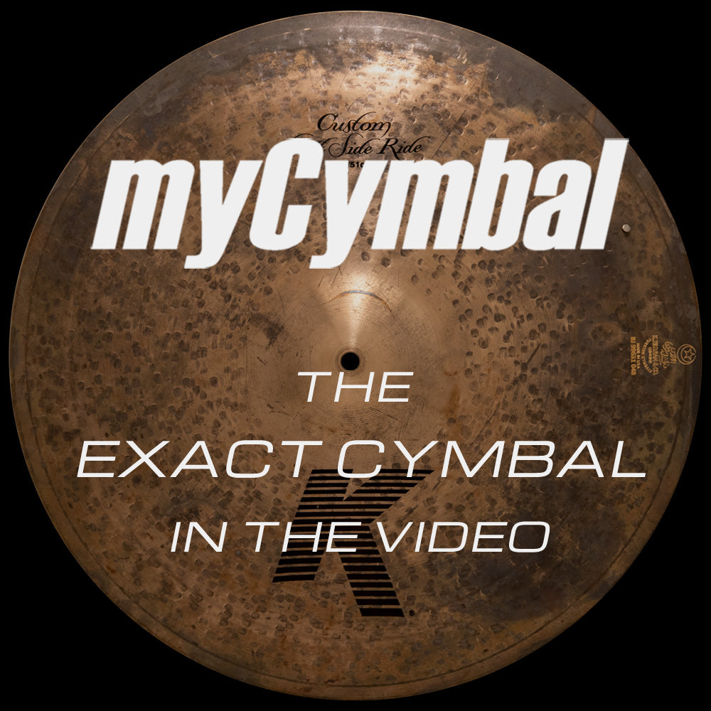 Zildjian 20" K Custom Left Side Ride Cymbal 2389g