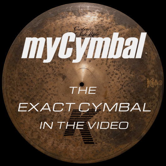 Zildjian 20" K Custom Left Side Ride Cymbal 2389g
