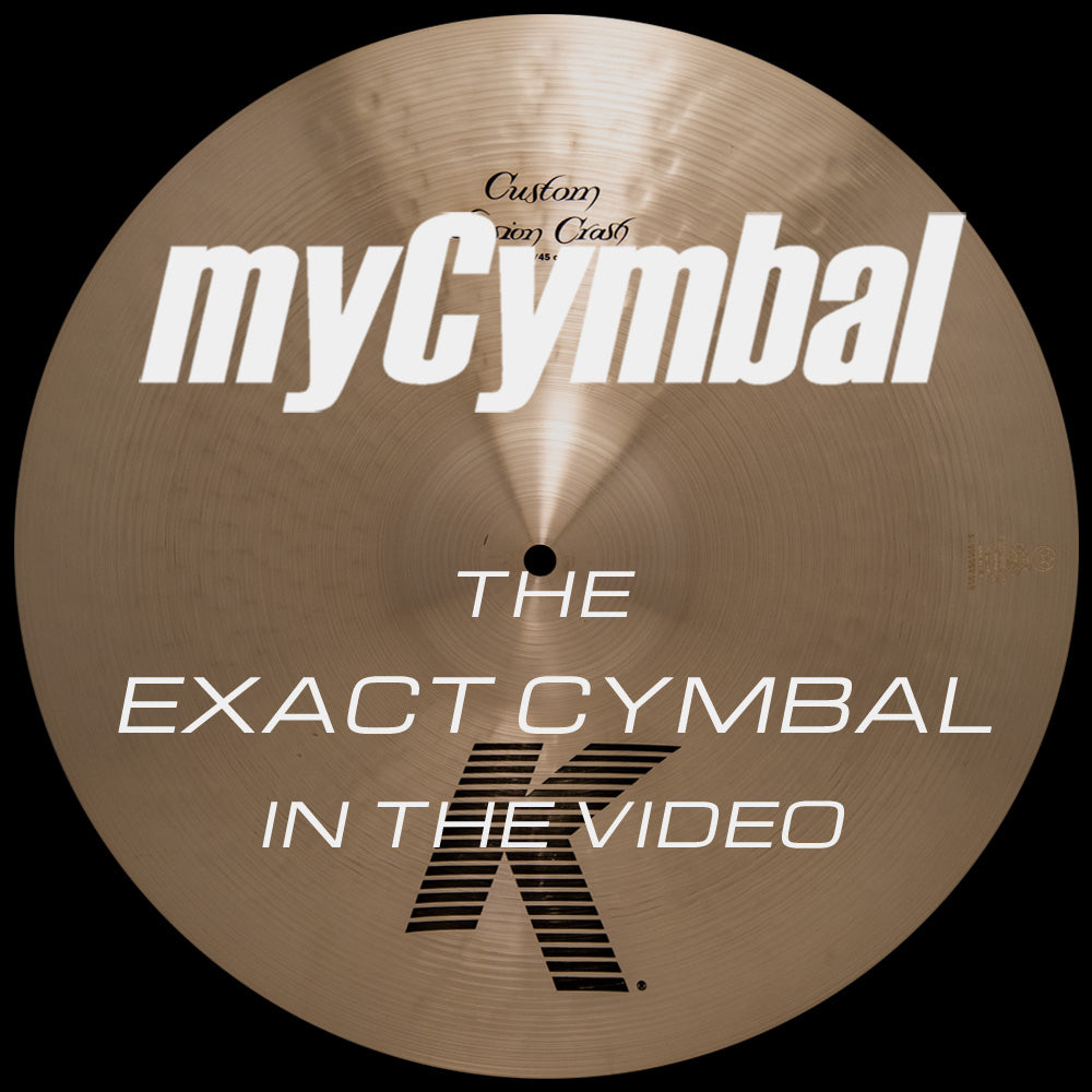 Zildjian 18" K Custom Session Crash Cymbal 1348g