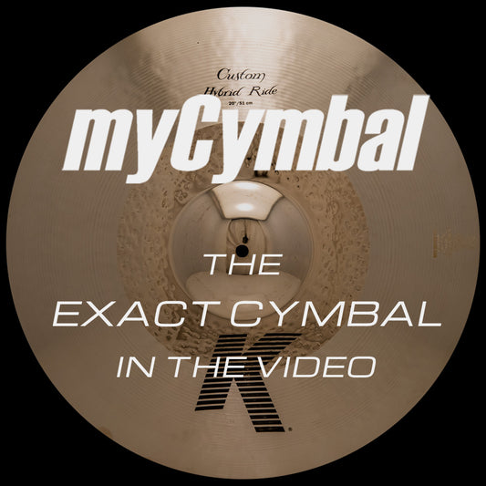 Zildjian 20" K Custom Hybrid Ride Cymbal 2387g