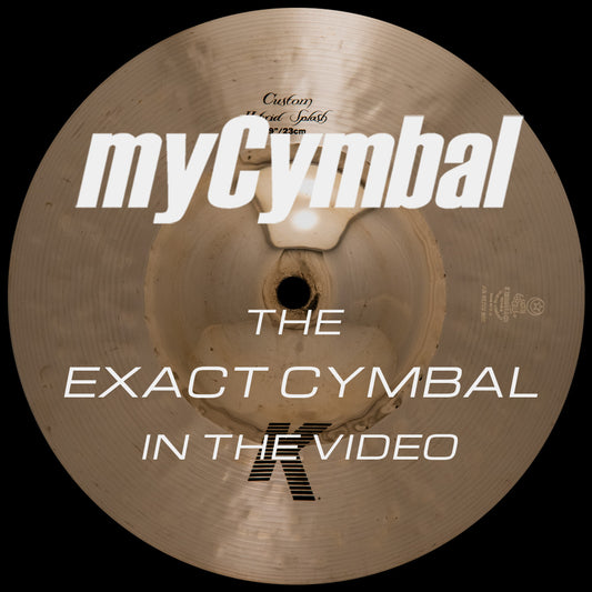 Zildjian 9" K Custom Hybrid Splash Cymbal 245g