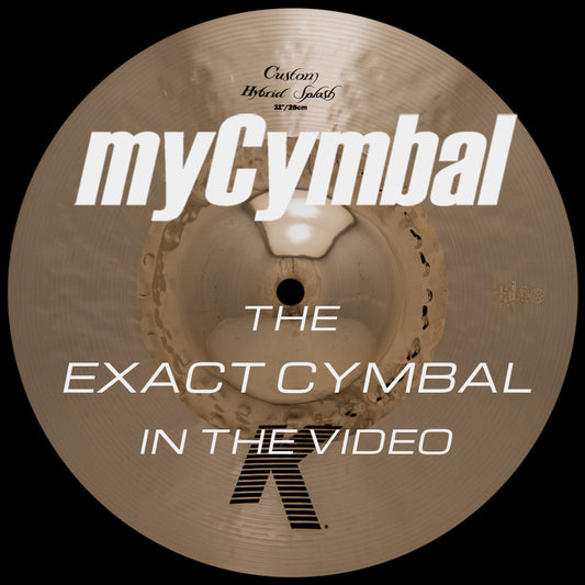 Zildjian 11" K Custom Hybrid Splash Cymbal 391g