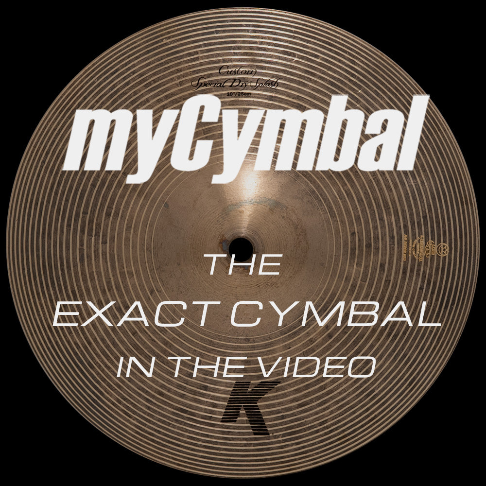 Zildjian 10" K Custom Special Dry Splash Cymbal 293g