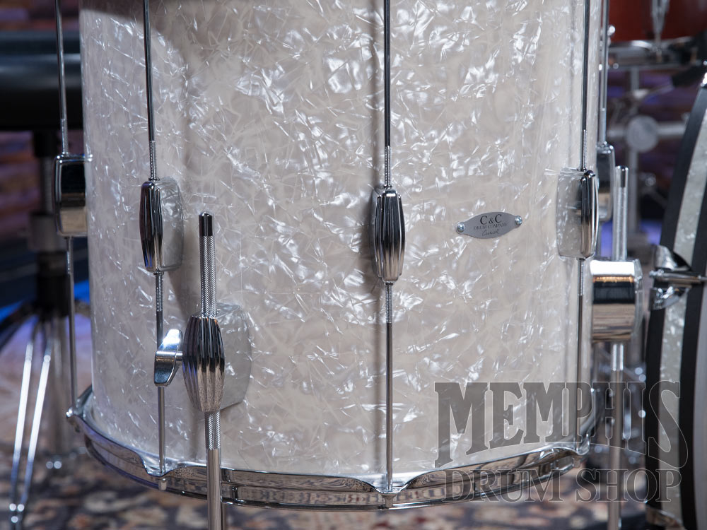 C&C Player Date I Big Beat Drum Set 22/13/16 - Aged Marine Pearl