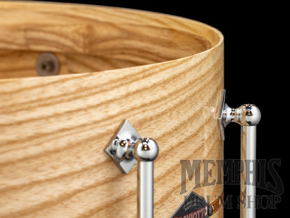 Craviotto 14x6.5 Custom Shop Ash Snare Drum with Cherry Inlay