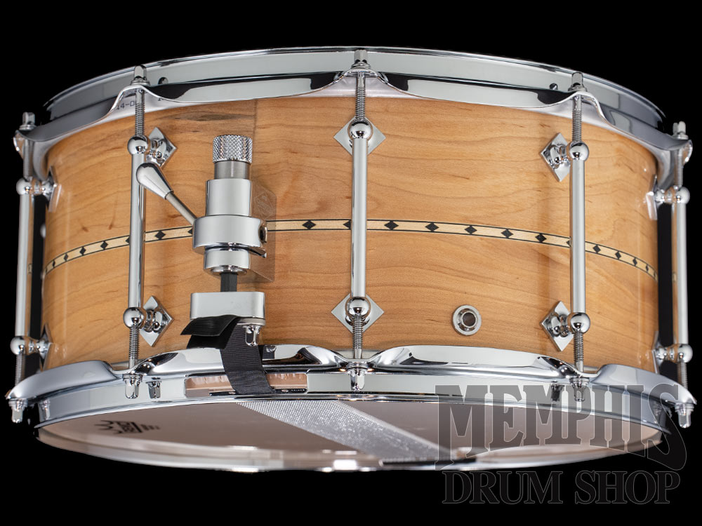 Craviotto 14x6.5 Custom Shop Maple Snare Drum with Maple Inlay