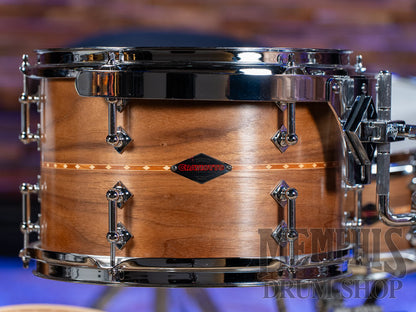 Craviotto Custom Shop Walnut Drum Set with Cherry Inlay 20/12/14