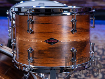 Craviotto Custom Shop Walnut Drum Set with Cherry Inlay 24/13/16