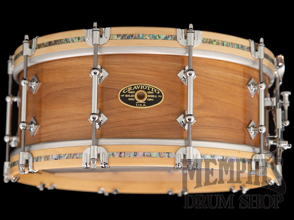 Craviotto 14x5.5 Private Reserve Timeless Timber Birch Snare Drum with Wood Hoops