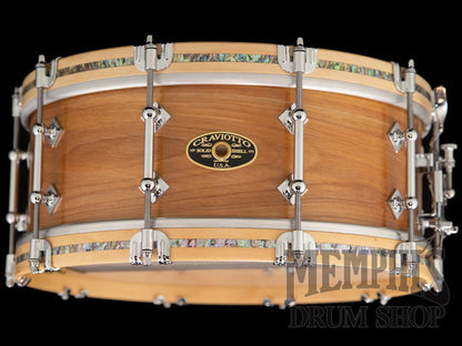 Craviotto 14x5.5 Private Reserve Timeless Timber Birch Snare Drum with Wood Hoops