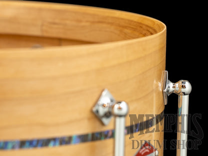 Craviotto 14x7 Private Reserve Maple Snare Drum with Dual Abalone Inlay