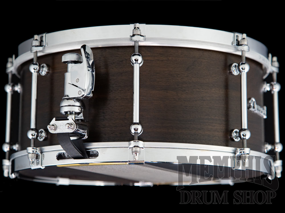 Dunnett Classic 14x6.5 Monoply Walnut Snare Drum with Cold-Rolled Hoops
