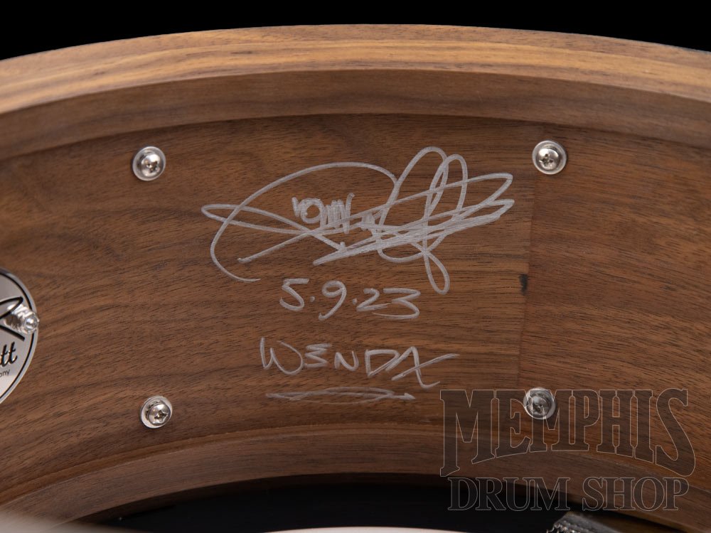 Dunnett Classic 14x6.5 Monoply Walnut Snare Drum with Cold-Rolled Hoops