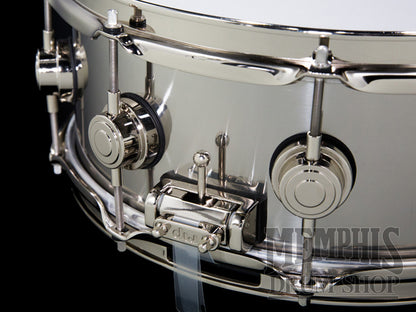 DW 14x5.5 Collector's Series Stainless Steel Snare Drum with Nickel Hardware