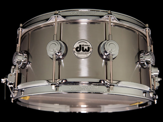 DW 14x6.5 Collector's Series Stainless Steel Snare Drum