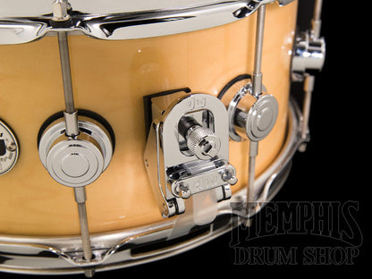 DW 14x6.5 Collector's Series Maple Snare Drum - Natural Lacquer