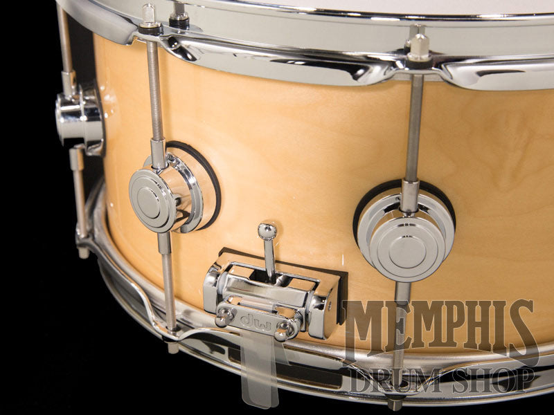 DW 14x6.5 Collector's Series Maple Snare Drum - Natural Lacquer