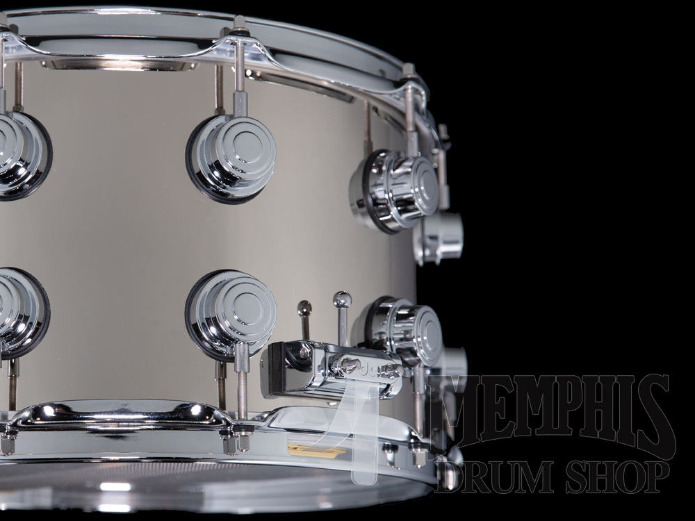 DW 14x8 Collector's Series Nickel Over Brass Snare Drum