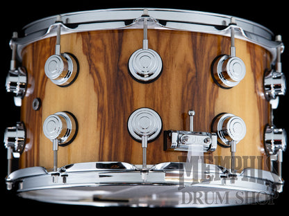 DW 14x8 Collector's Series Exotic African Chechen Maple Snare Drum