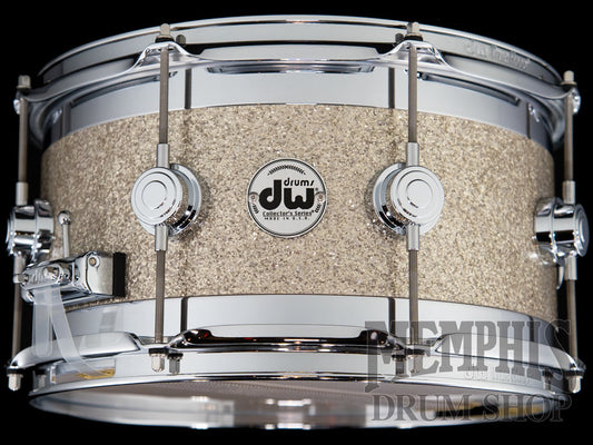 DW 13x7 Collector's Series Edge Snare Drum - Broken Glass