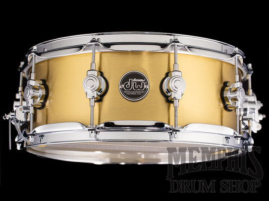 DW 14x5.5 Performance Series Thin Brass Snare Drum