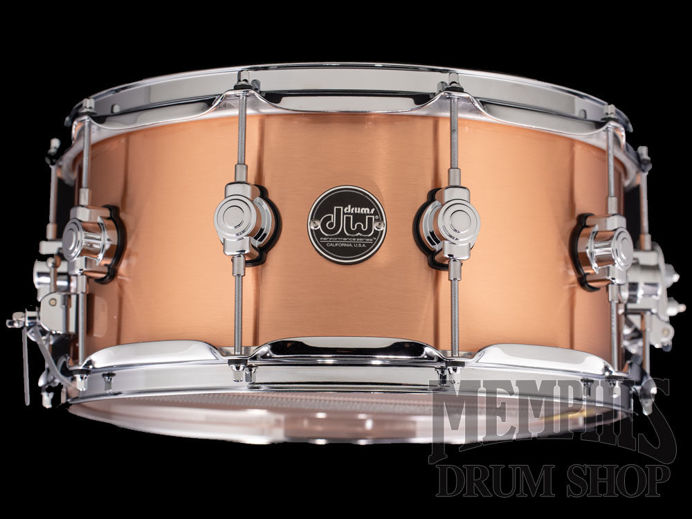 DW 14x6.5 Performance Series Thin Copper Snare Drum