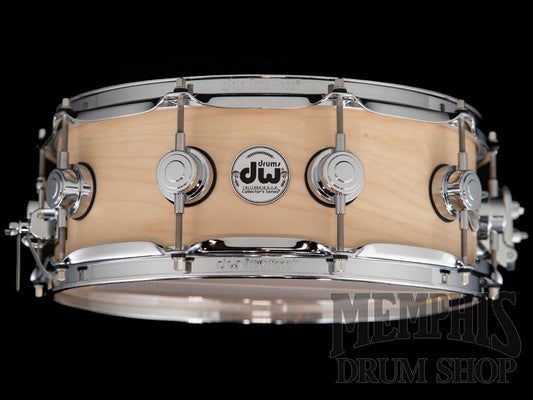DW 14x5 Collector's Series Standard Maple Snare Drum - Natural Satin Oil