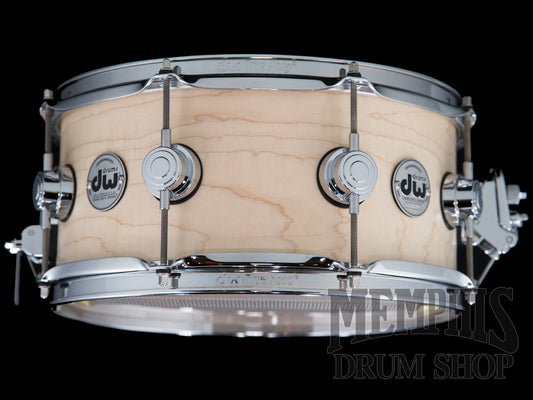 DW 13x6 Collector's Series Standard Maple Snare Drum - Natural Satin Oil